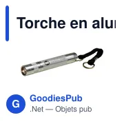 Torche en aluminium Maglite Ottomar - Miniature 4