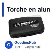 Torche en aluminium Maglite Ottomar - Miniature 9