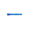 Variante bleu cobalt - Lampe torche personnalisable Aya avec logo - flexible et téléscopique