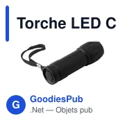 Torche LED COB en ABS Keira - Miniature 4