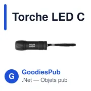 Torche LED COB en ABS Keira - Miniature 5