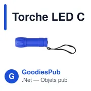 Torche LED COB en ABS Keira - Miniature 6