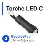 Torche LED COB en ABS Keira - Miniature 8