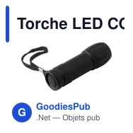 Torche LED COB en ABS Keira - Miniature 9