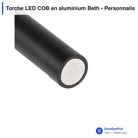 Lampe torche personnalisable en aluminium avec logo - Beth - Image 5