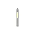 Variante argenté - Lampe torche personnalisable en aluminium avec logo - Beth