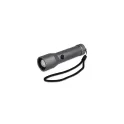 Variante Argent - Lampe torche rechargeable personnalisable en aluminium recyclé avec logo - IPX4