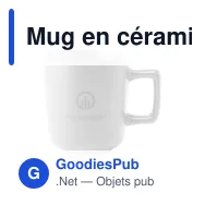 Mug en céramique personnalisable Torino 280 ml avec logo - Miniature 12