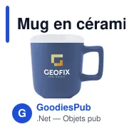 Mug en céramique personnalisable Torino 280 ml avec logo - Miniature 3