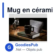 Mug en céramique personnalisable Torino 280 ml avec logo - Miniature 6