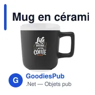 Mug en céramique personnalisable Torino 280 ml avec logo - Miniature 9