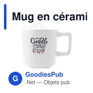Mug en céramique personnalisable Torino 280 ml avec logo - Miniature 10