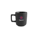 Variante noir - Mug en céramique personnalisable Torino 280 ml avec logo
