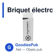 Briquet électronique personnalisable avec logo - Tornado - Miniature 3