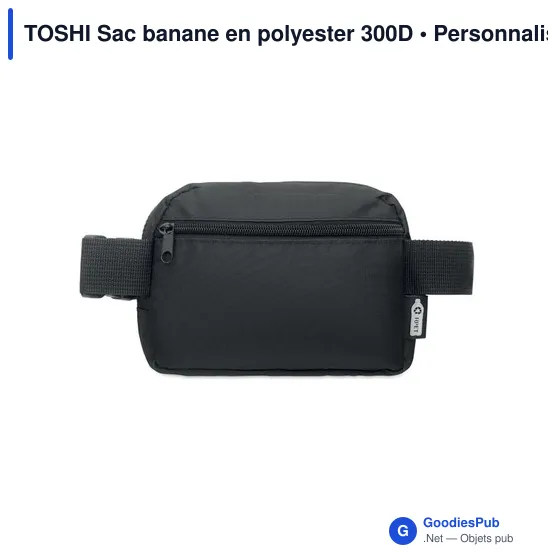 TOSHI Sac banane en polyester 300D - Image 11