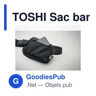 TOSHI Sac banane en polyester 300D - Miniature 12