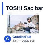 TOSHI Sac banane en polyester 300D - Miniature 7