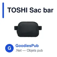 TOSHI Sac banane en polyester 300D - Miniature 10