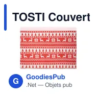 TOSTI Couverture en RPET 190 gr/m². - Miniature 2