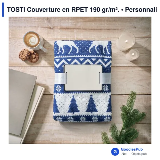 TOSTI Couverture en RPET 190 gr/m². - Image 11