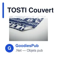 TOSTI Couverture en RPET 190 gr/m². - Miniature 12