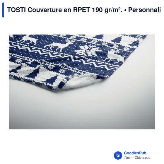 TOSTI Couverture en RPET 190 gr/m². - Image 12