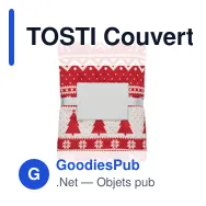 TOSTI Couverture en RPET 190 gr/m². - Miniature 3