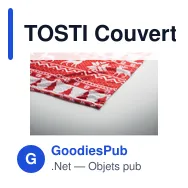 TOSTI Couverture en RPET 190 gr/m². - Miniature 6