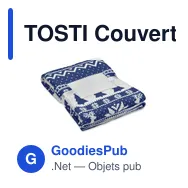 TOSTI Couverture en RPET 190 gr/m². - Miniature 7