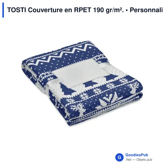 TOSTI Couverture en RPET 190 gr/m². - Image 7