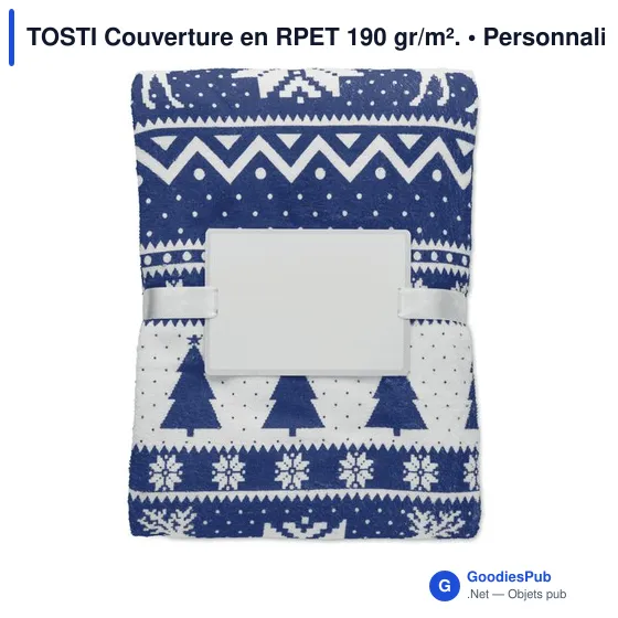 TOSTI Couverture en RPET 190 gr/m². - Image 9