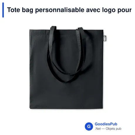Tote bag personnalisable avec logo pour entreprises
