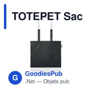 TOTEPET Sac shopping en RPET - Miniature 2