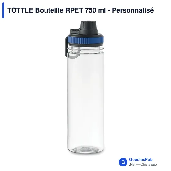 TOTTLE Bouteille RPET 750 ml - Image 1