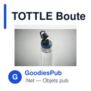 TOTTLE Bouteille RPET 750 ml - Miniature 5
