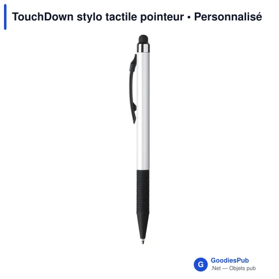 Stylo tactile personnalisable TouchDown avec logo - Image 2