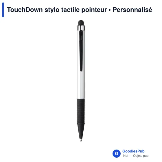 Stylo tactile personnalisable TouchDown avec logo - Image 4