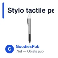 Stylo tactile personnalisable TouchDown avec logo - Miniature 9