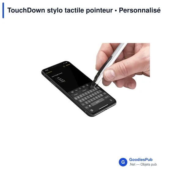 Stylo tactile personnalisable TouchDown avec logo - Image 10
