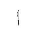Variante argenté - Stylo tactile personnalisable TouchDown avec logo