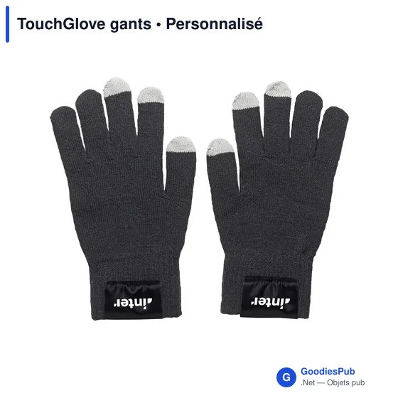 Gants TouchGlove personnalisables pour écran tactile avec logo - Image 6