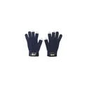 Variante bleu foncé - Gants TouchGlove personnalisables pour écran tactile avec logo