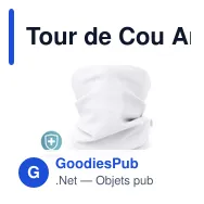 Tour de Cou Antibacterienne Nical - Miniature 1