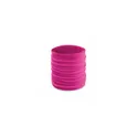 Variante fuchsia - Tour de Cou personnalisable Cherin avec logo en polyester
