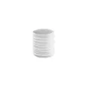 Variante blanc - Tour de Cou personnalisable Cherin avec logo en polyester