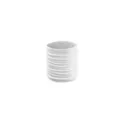 Variante blanc - Tour de Cou personnalisable Cherin avec logo en polyester