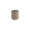 Variante beige - Tour de Cou personnalisable Cherin avec logo en polyester