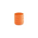 Variante orange - Tour de Cou personnalisable Cherin avec logo en polyester