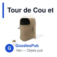 Tour de Cou et Bonnet Tecko - Miniature 6