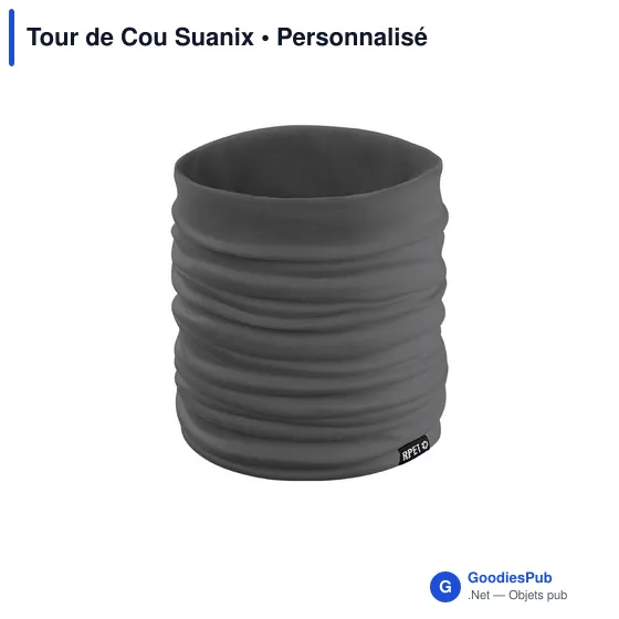 Tour de Cou personnalisable en PET recyclé - Suanixavec logo - Image 4